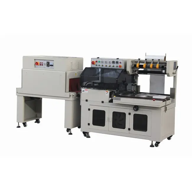 Mesin Pembungkus L Bar Mengecut Automatik